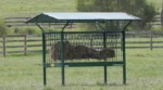 Heavy Duty Small Square Bale Pasture Feeder - Image 3